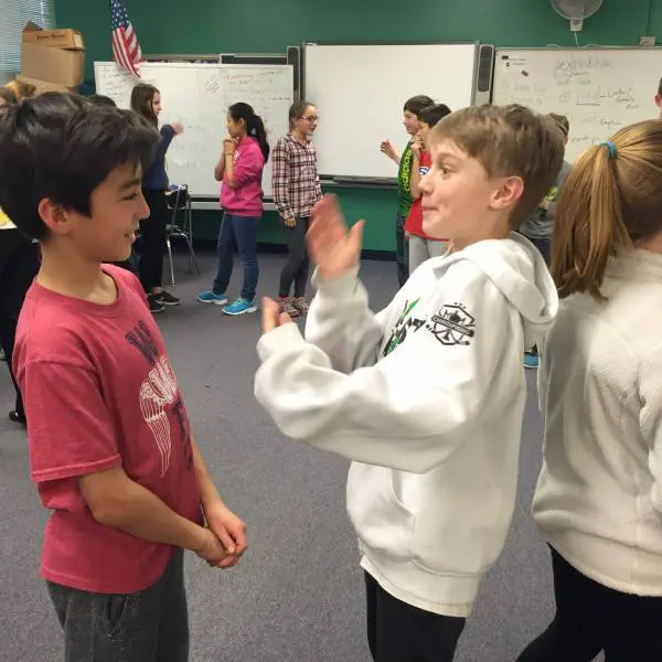 6th Graders and Comedy Sportz