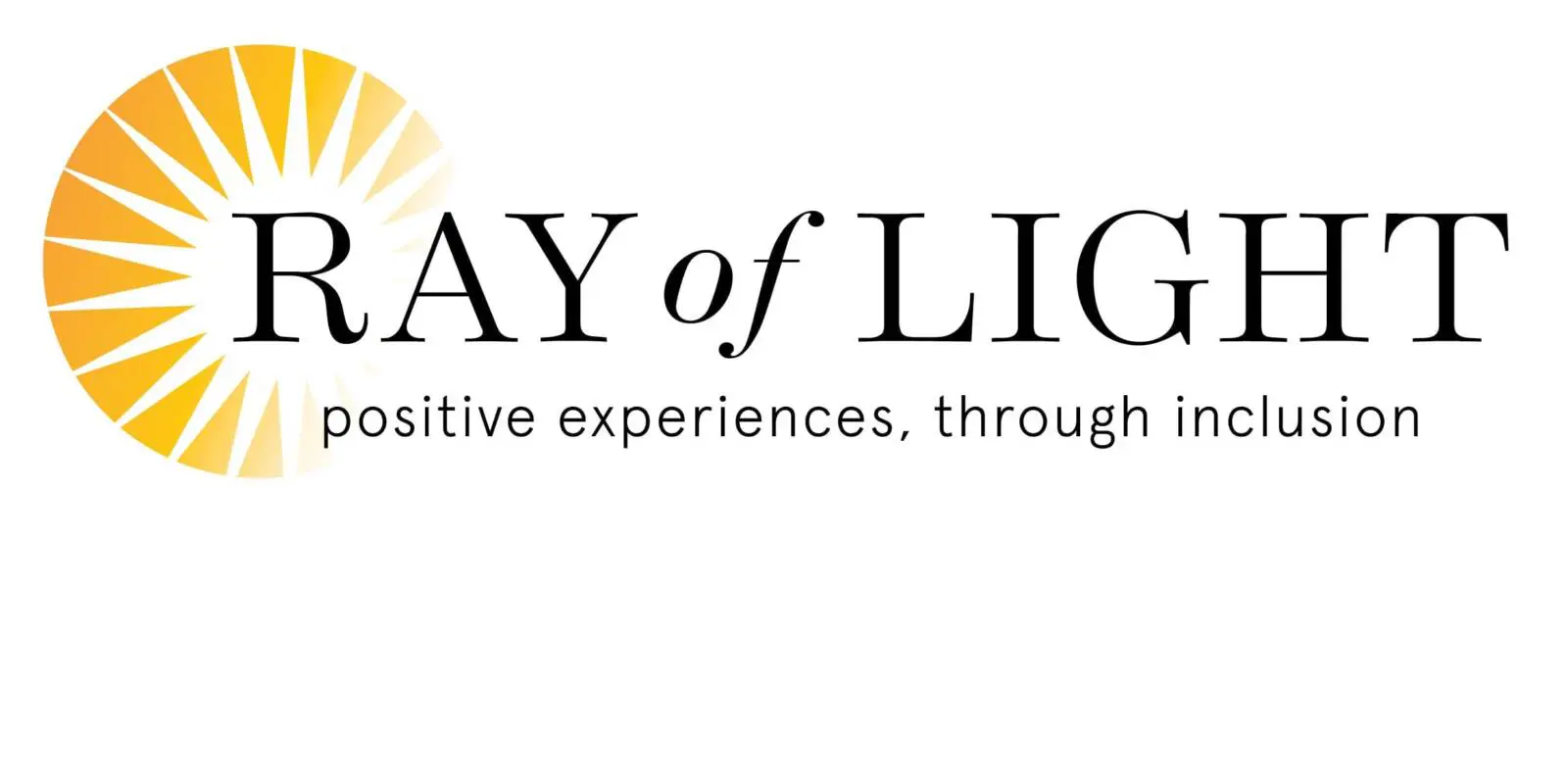 Ray of Light Logo: Positive experiences through inclusion