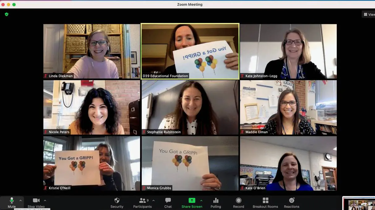 Gripp Grants Awarded 2021 Spring